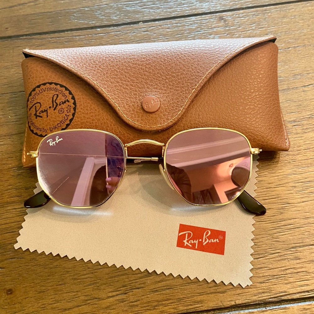 Ray Ban Hexagonal Flat Lenses!